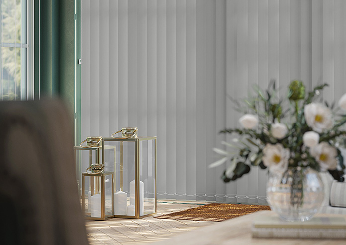 Roma, Grey Nickel - Vertical Blind - Image 5